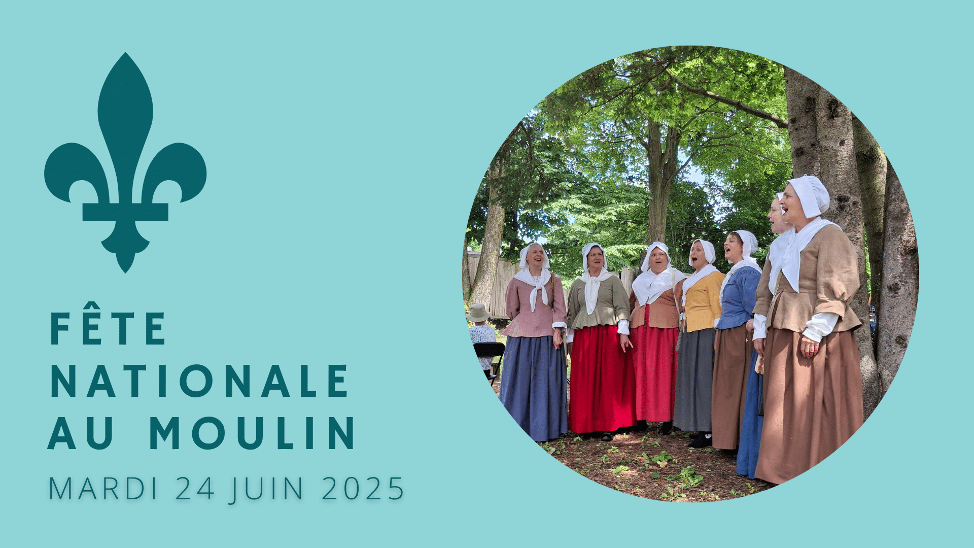 La Fête nationale de la Saint-Jean-Baptiste aura lieu le mardi 24 juin 2025, de 11h à 16h.