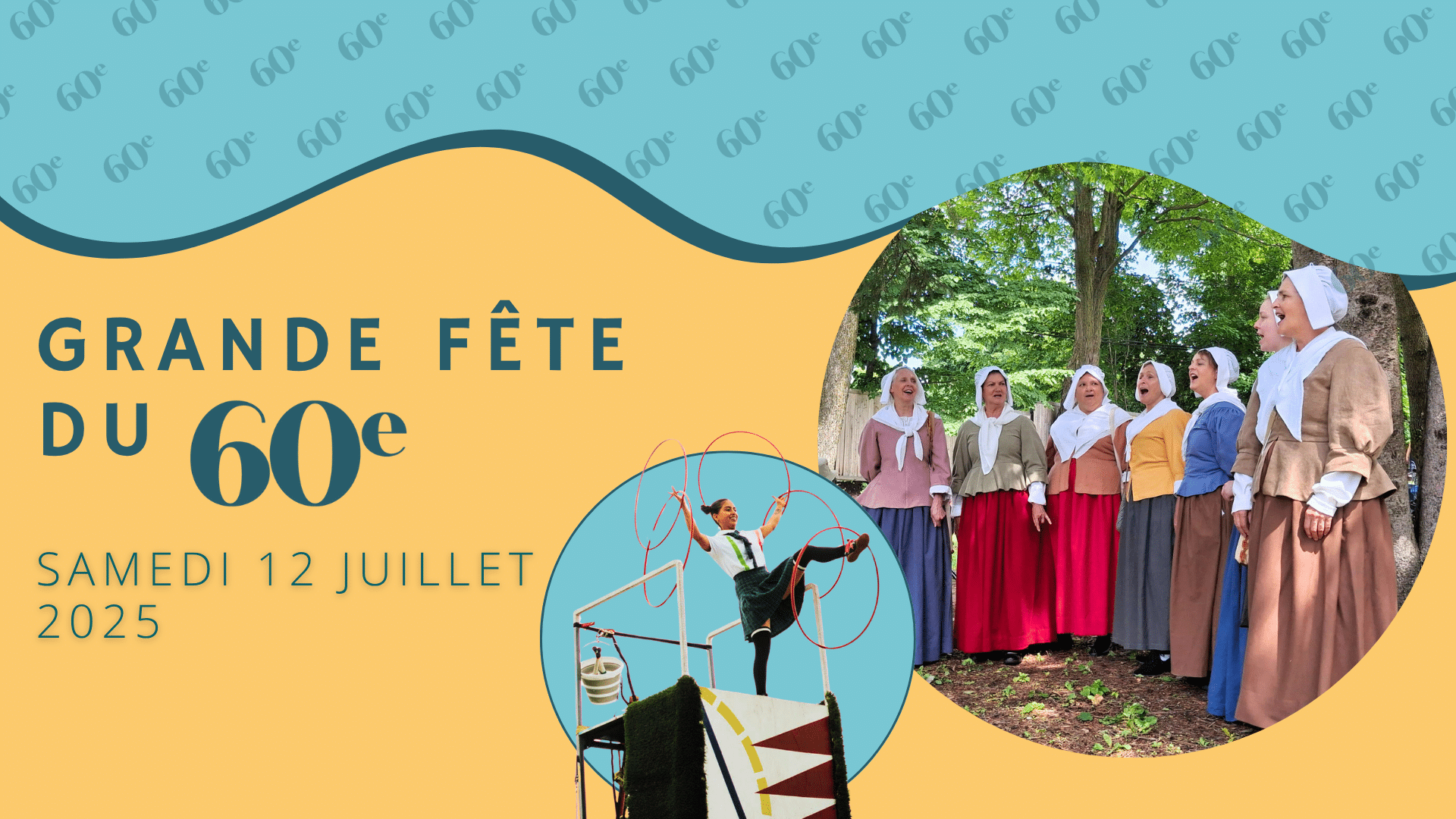 La fête anniversaire du site patrimonial de Charlesbourg est le 12 juillet 2025